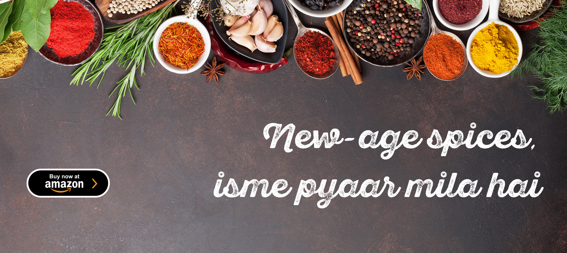 New Age spices Banner