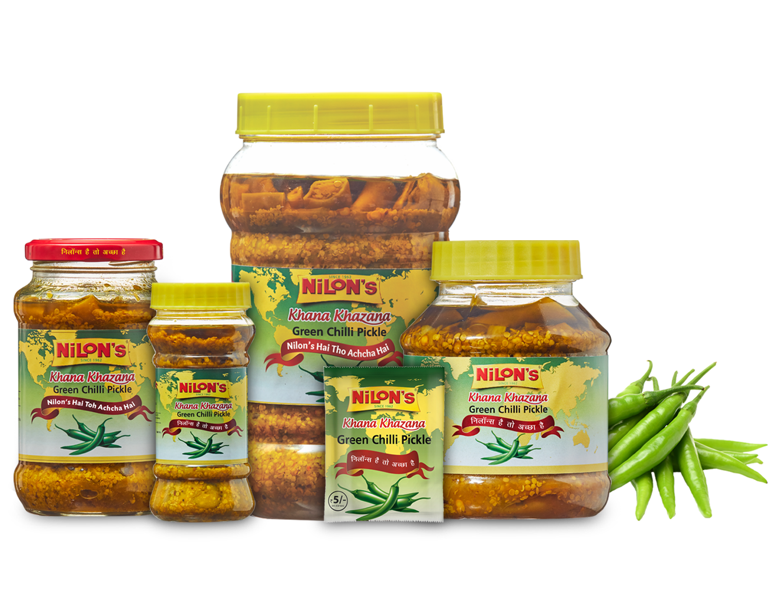 Green Chilli  Pickle