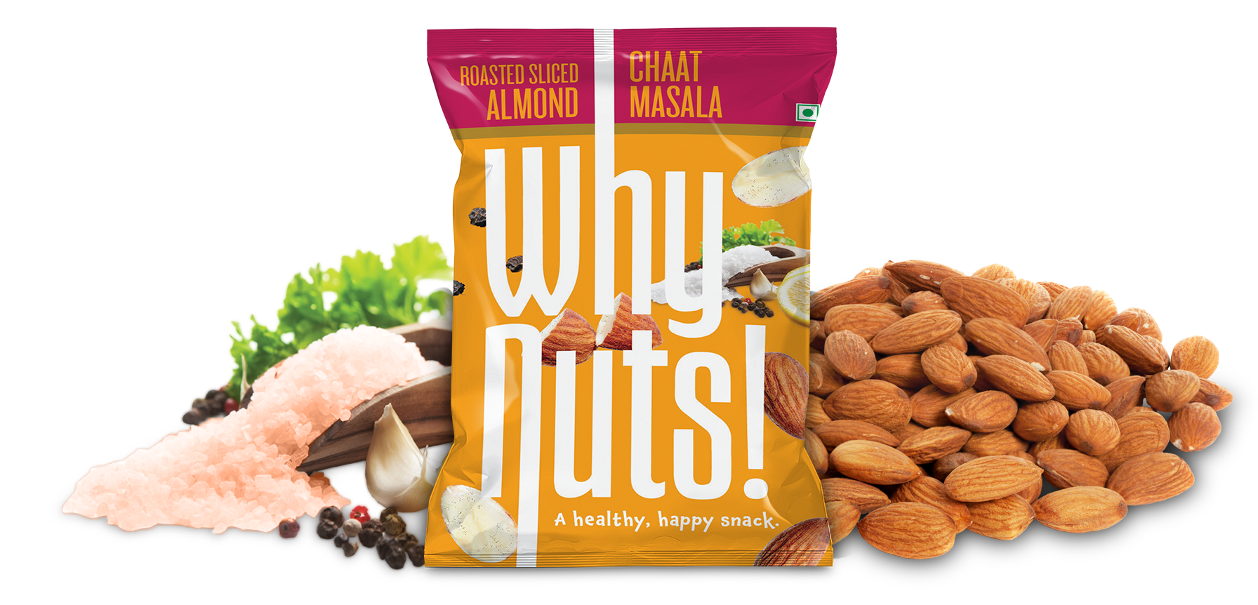  Roasted Sliced Almonds Chat Masala