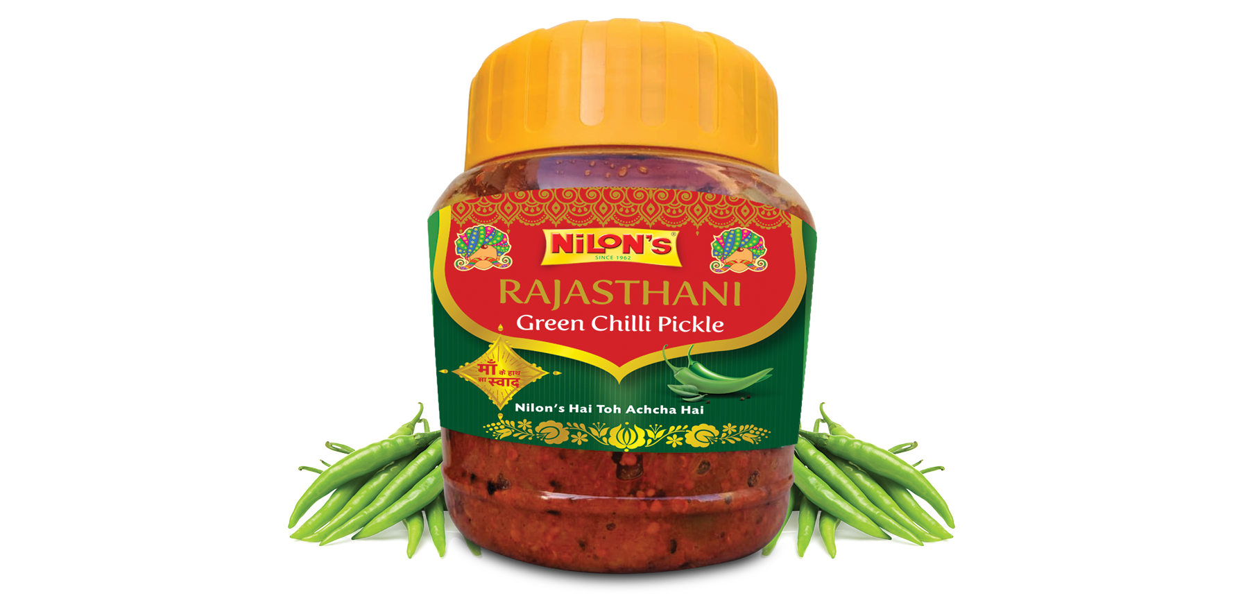 Rajasthani Green Chilli Pickle