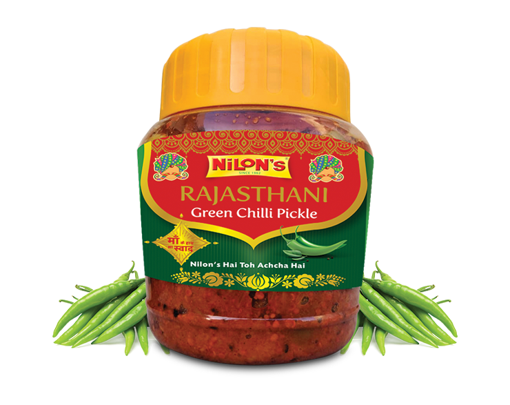 Rajasthani Green Chilli Pickle